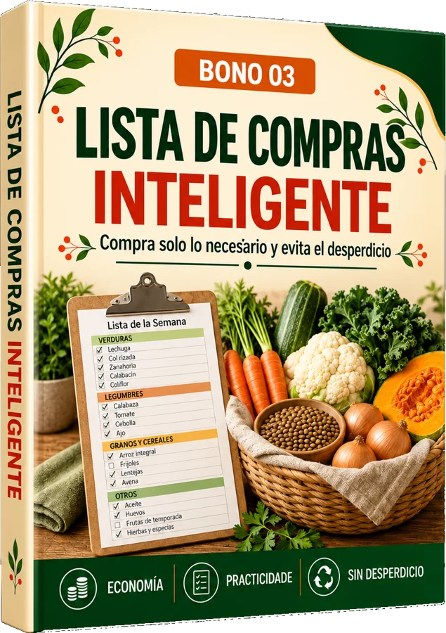 Mockup del bono Lista de Compras Inteligente